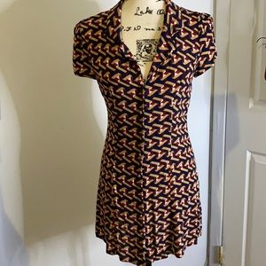 FOEREVER 21 PATTERNED DRESS